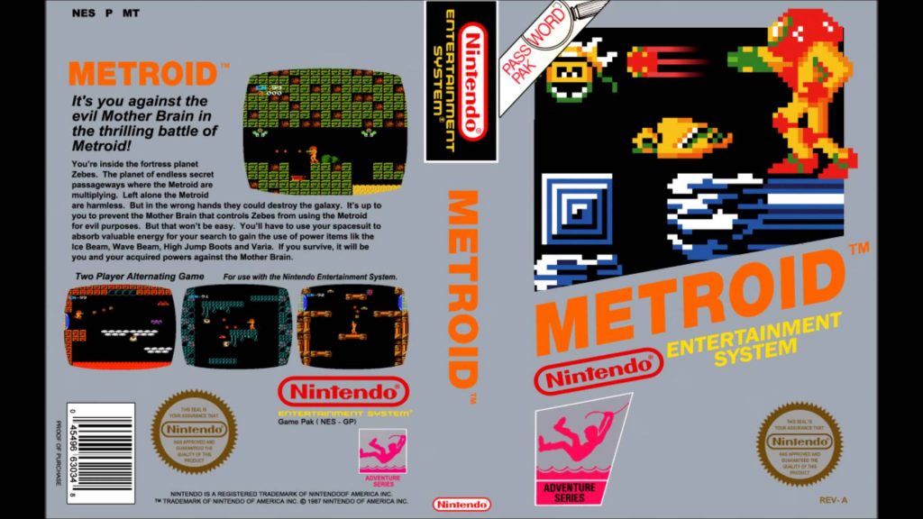 Game Genie Codes for Metroid on the NES 
