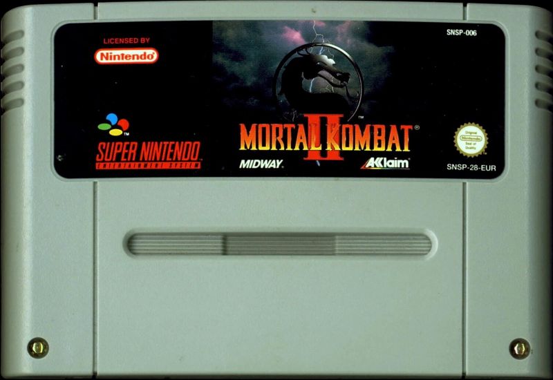 Mortal Kombat Super Nintendo ⬇️ #supernintendo #mortalkombat #plays